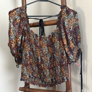 Floral We The Free Top